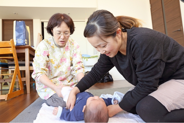 出産後のサポートや育児相談